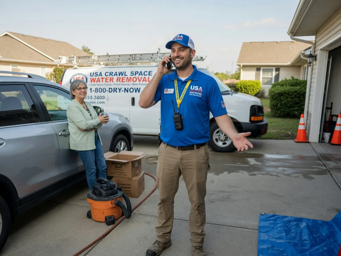 Crawl Space Water Removal Sinton, TX FAQs